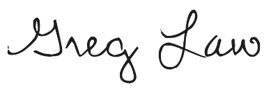 Signature | Dr Greg Law
